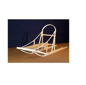 Slider-Dog-Sled-Wooden-Wood-Kicksled-Kit