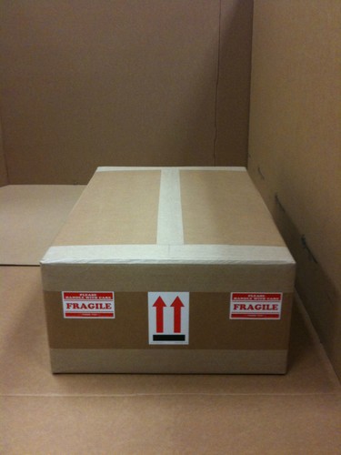 Hexacomb & Foam Custom Box 35.5" x 23" x 11" -  for shipping 3U Server  - Picture 7 of 9