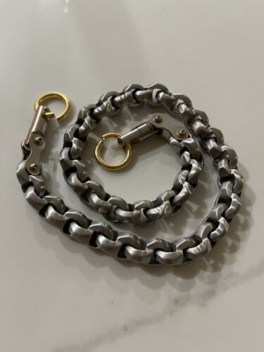 Biker Wallet Chain, Heavy D Links Custom Make Your Own Biker Wallet Chain 18.25” - Picture 5 of 11