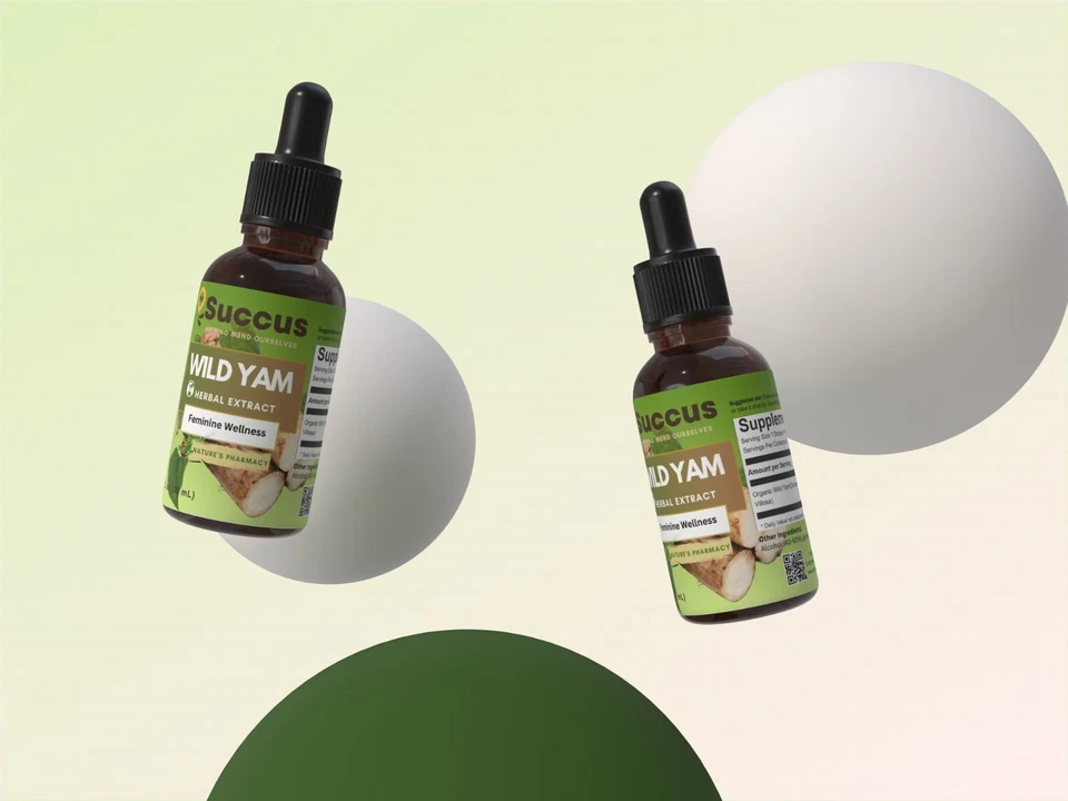 Tintura de ñame silvestre - bienestar femenino Foto 2 de 3