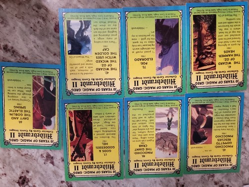 Set of 7 hildebrandt collector cards - Picture 2 of 2