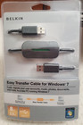NIB Belkin 8ft Double USB Easy Transfer Cable for Windows XP or V Windows 7