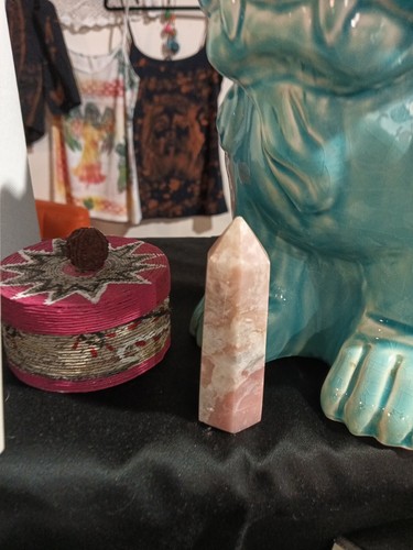 Pink Opal Wand Witch Craft Magic Wiccan - Picture 1 of 7