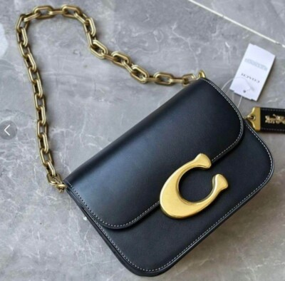 COACH Crossbody Bag Idol Bag Black CM557 Tabby shoulder bag New