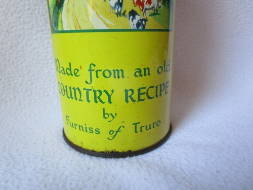 Country Maide Biscuits schöne alte runde Blechdose Keks-Dose 21x8cm made in GB - Bild 9 von 9