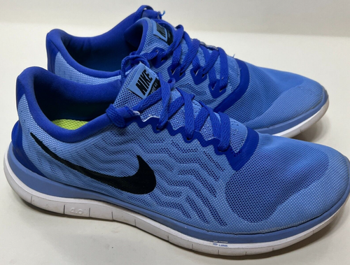 Nike Women’s Free 4.0 V5 Chalk Blue And Black Racer Size 8.5 Sneakers - Picture 6 of 11