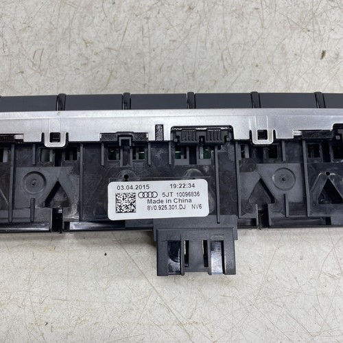 AUDI RS3 8V HAZARD LIGHT SWITCH 8V0925301DJ DRIVE SELECT ESP OFF PARKING 15-16 - Picture 8 of 12