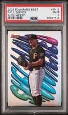 2023 Bowman's Best PUAL SKENES Shellacked #SH-18 PSA 9 MINT Pittsburgh Pirates