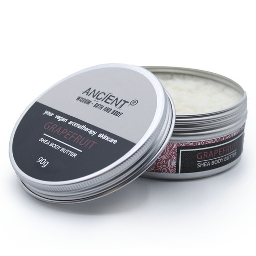 Aromatherapy Pure Shea Body Butter 90g Tin - Vegan Friendly Made in UK - Picture 28 of 33