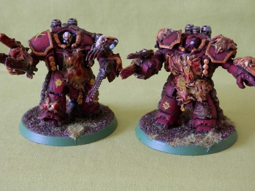 WARHAMMER 40K CHAOS SPACE MARINE ARMY INC DEATH GUARD -MANY UNITS TO CHOOSE FROM - Picture 117 of 126