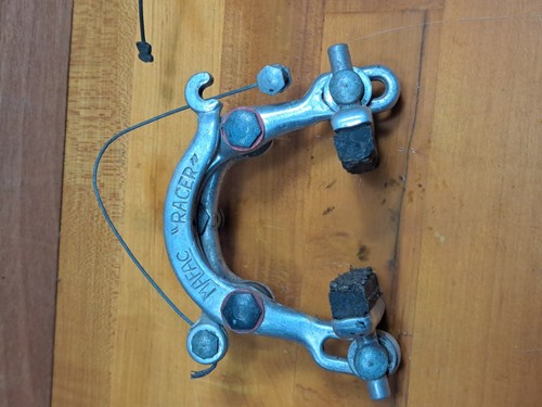 Vintage Mafac Racer Brake Caliper Set, Center Pull, Alloy, 1970s France - Picture 2 of 9