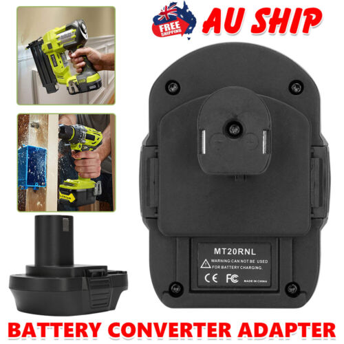 For Makita Convert to Ryobi 18V Li-ion Battery Adapter Connectors Cordless Tool - Picture 2 of 14