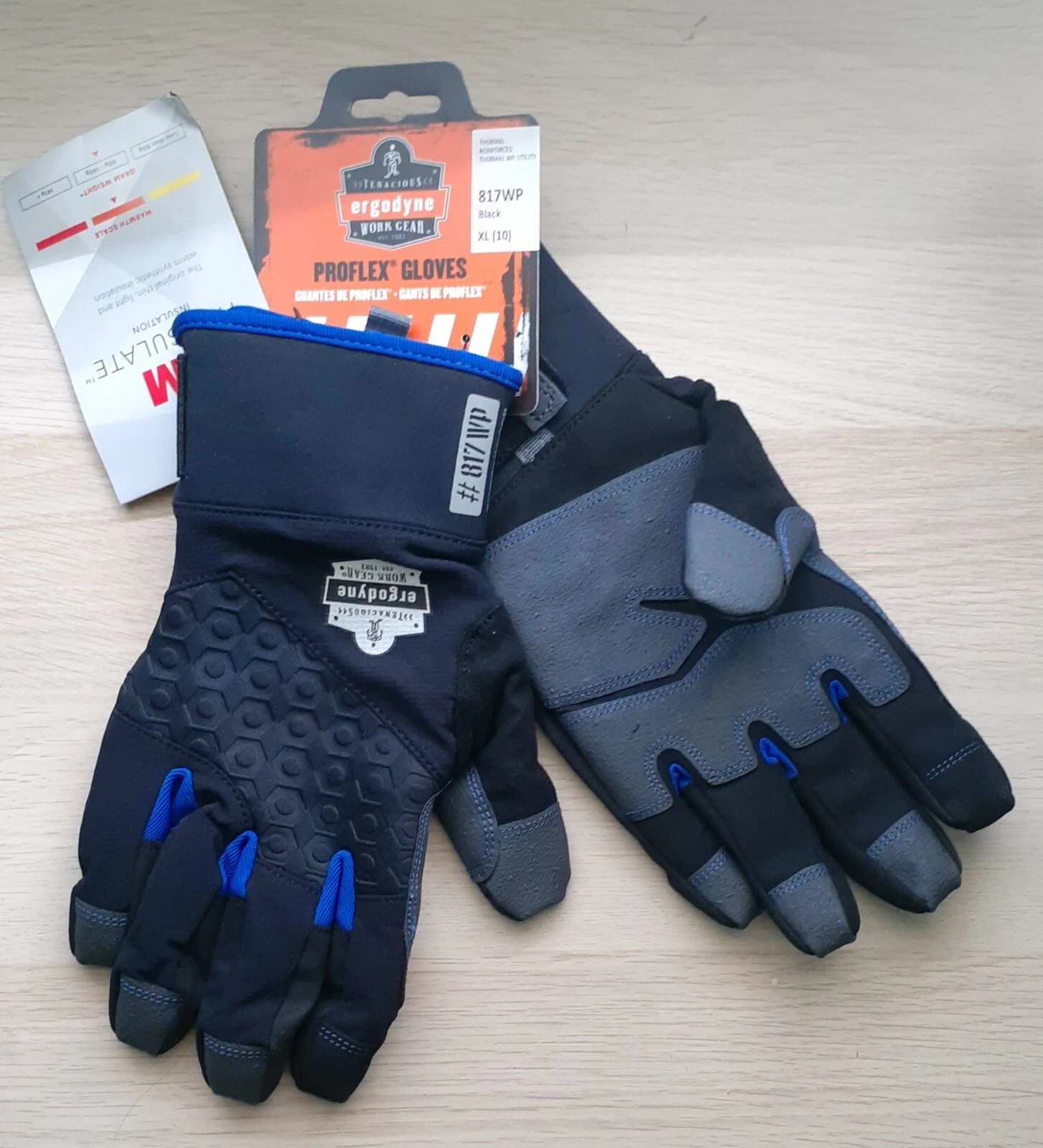Work Gloves Insulated 817 WP Proflex Waterproof Touchscreen S,M,L,XL, 818 WP 2XL
Opens in a new wind