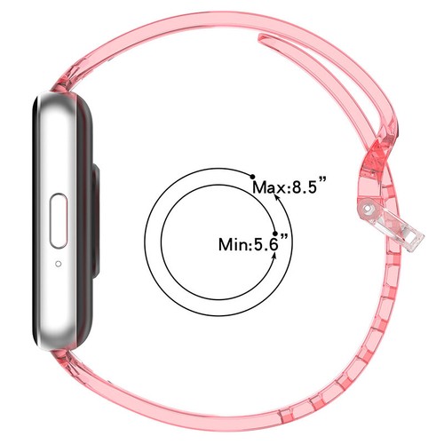 Correa deportiva TPU transparente que cambia de color para Samsung Galaxy Fit3 SM-R390 - Imagen 6 de 18