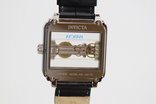 Invicta 32170 Men's Objet D Art Skeleton Silver Tone Dial Watch - Picture 5 of 5