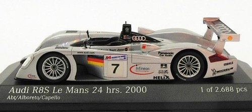 Minichamps 1/43 Scale Model Car 430 000907 - Audi R8S Le Mans 24hr 2000 - Picture 4 of 4