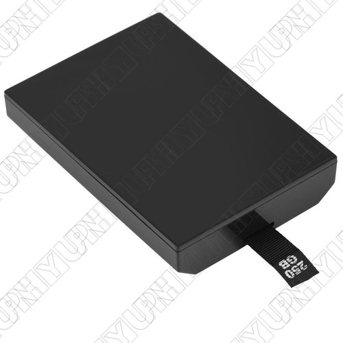 New Black 250GB Internal HDD Hard Drive Disk For Xbox 360 Slim Console - Picture 6 of 6