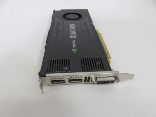 Nvidia Quadro K4200 Graphics Card. 2 x DisplayPort 1x DVI. GDDR5 4GB PCIe 16x2.0 - Picture 3 of 3