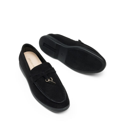 Women Slip On Casual Shoes Dress Business Work Dress Penny Loafer Shoes - Picture 7 of 34