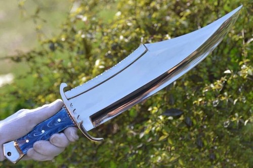 BEAUTIFUL CUSTOM HANDMADE D2 STEEL HUNTING BOWIE knife.... - Imagen 2 de 3