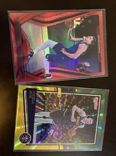2020-21 Certified Mirror Orange & 2020 Green/Yellow Donruss Nikola Jokic.