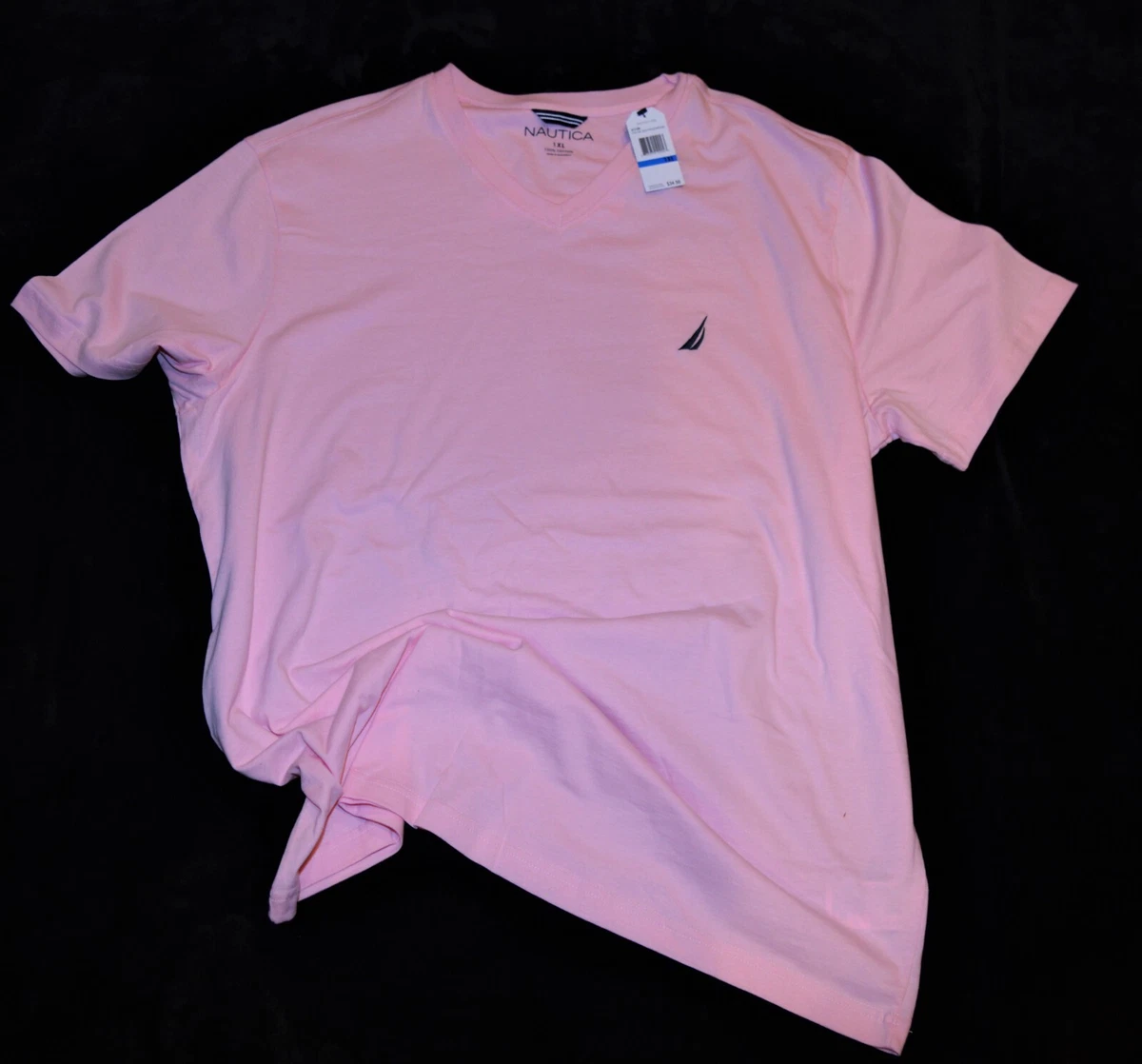 Pink 2025 nautica shirt