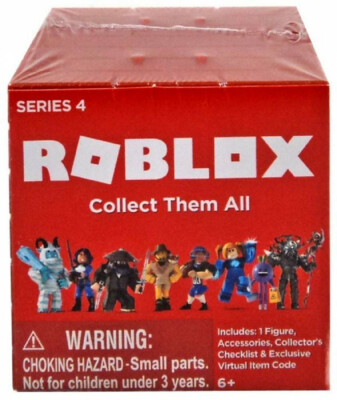 Roblox Toys Mystery Box Series 4 Surprise Action Figures Roblox Toys 681326107828 Ebay - action figures tv movie video games roblox series 4