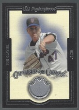 Tom Glavine 2007 UD Masterpieces Captured on Canvas Card# CC-GL