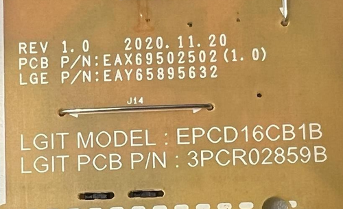 LG EAY65895632 Fuente de alimentación/placa de controlador LED - Imagen 3 de 4