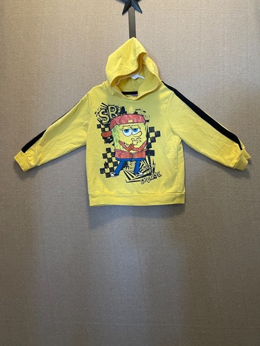 Nickelodeon SpongeBob Hoodie 5T Yellow - Picture 1 of 11