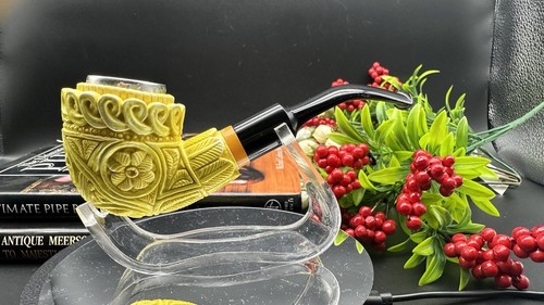 MeerschaumArt_BLOCK Meerschaum Tabakpfeife_ Salim_海泡石烟斗大师系列 新土耳其 海泡石烟斗原石手工刻烟斗 - Bild 15 von 22