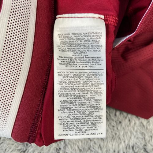 Nike Pro Elite 2" Racing Shorts 2-In-1 USA Size Medium Burgundy AO8147-611 - Picture 8 of 8