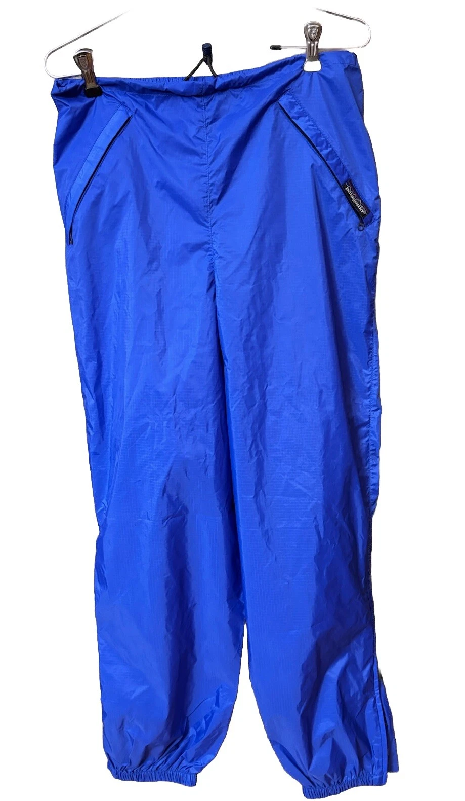 Patagonia Pants All Weather Outdoors Rain Windbreaker Blue Unisex Size Small