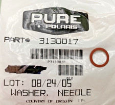 QTY 6 NEW GENUINE POLARIS 3130017 NEEDLE VALVE Trail Boss Trail Blazer