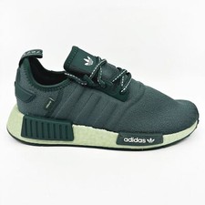 Adidas Originals NMD R1 Linen Green Mineral Womens Running Sneakers GW9477