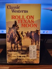 Classic Westerns: Roll On Texas Moon (VHS, 1990) Starring Roy Rogers NEW, Sealed