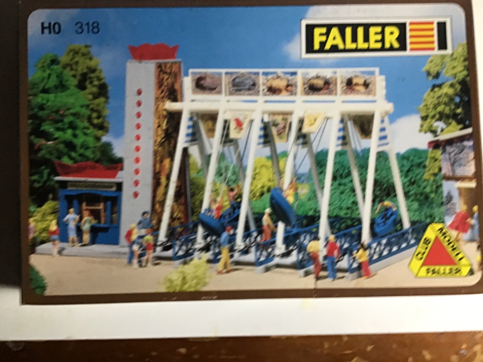 Faller HO Scale Amusement Park Swing Boats Ride 318. eBay