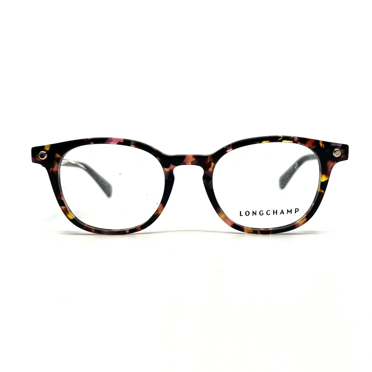 VTG Longchamp tortoiseshell glasses made in France Longchamp LO2683 306 Green Tortoise Eyeglasses  main image 3