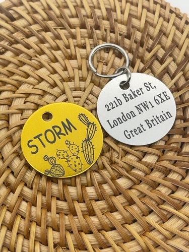 PAWPAW TAGS Customize Dog Cat ID Tags Personalized Pet ID Tags Designed - Picture 16 of 16