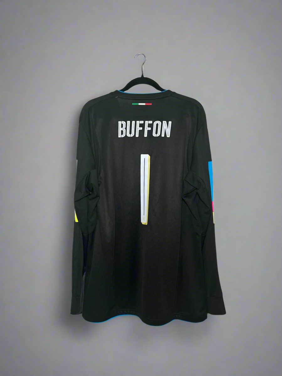 Italy Buffon #1 - Puma - 2016/2017 - AWAY GK Kit | eBay