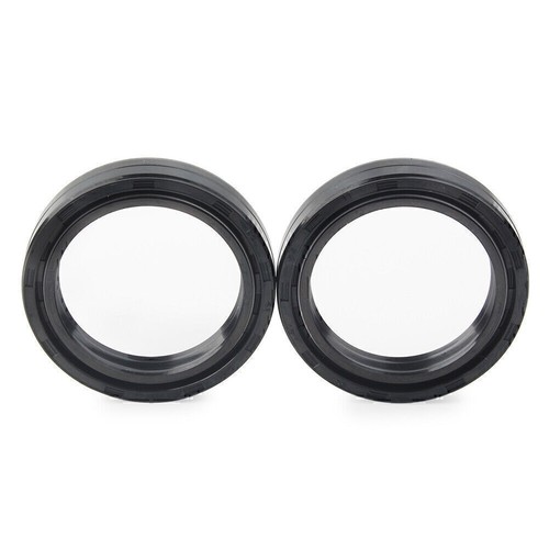 Guarnizione olio e antipolvere ammortizzatore forcella anteriore moto 35x48-11mm 2PC nero - Foto 3 di 6