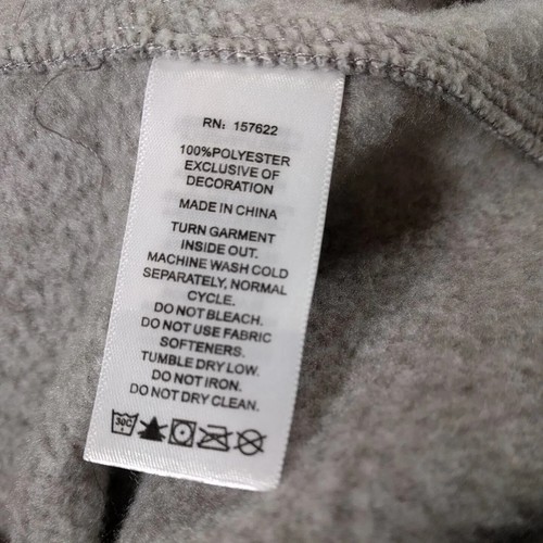 Suéter con capucha gris Eddie Bauer para mujer talla M con cremallera completa calentado ligero Usado en excelente estado - Imagen 7 de 8