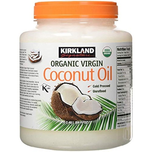 Kirkland Organic Virgin Coconut Oil - 2.48 kg Tub - Picture 1 of 4