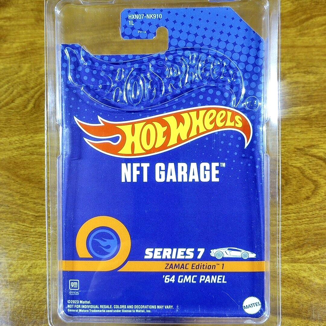 Hot Wheels RLC NFTH Garage Series 7 '64 GMC Panel 1 of 3750 Zamac