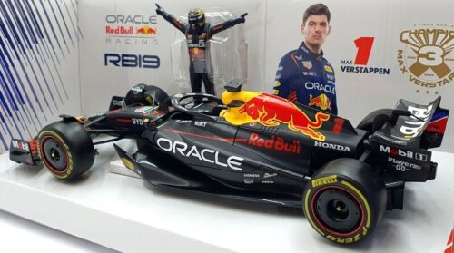 Burago 1/24 Scale Diecast 18-28036 - Red Bull F1 RB19 Team 2023 Verstappen #1 - Picture 2 of 5