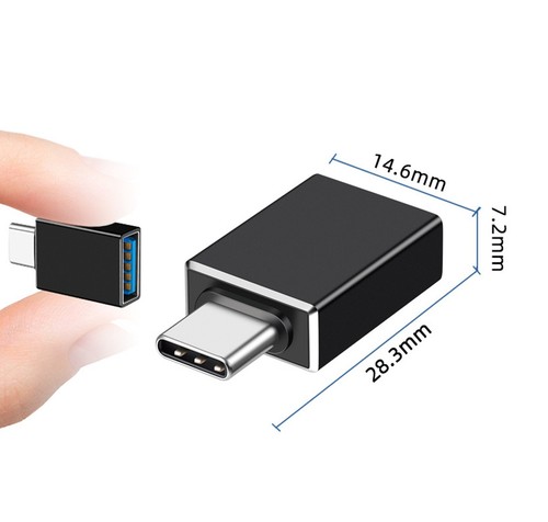 USB-C 3.2 Male to USB A Female Data Adapter Converter OTG Type C Android Phone - Picture 10 of 12