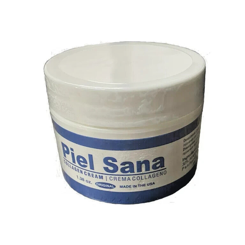 Original Piel Sana Collagen Cream Smooths Wrinkles, Rejuvenates Skin NEW 1.38oz - Picture 2 of 5