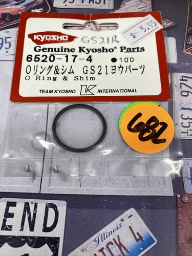 kyosho 6520-17-4 O Ring & Shim For: GS21 NewInPack USA Shipped - Picture 3 of 5