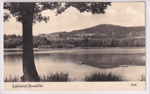 Ansichtskarte Vogtländische Heimatbilder - Blick auf Schönberg am Kapellenberg - Picture 1 of 2