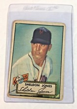 1952 Topps #130 Sheldon Jones New York Giants Baseball Card 